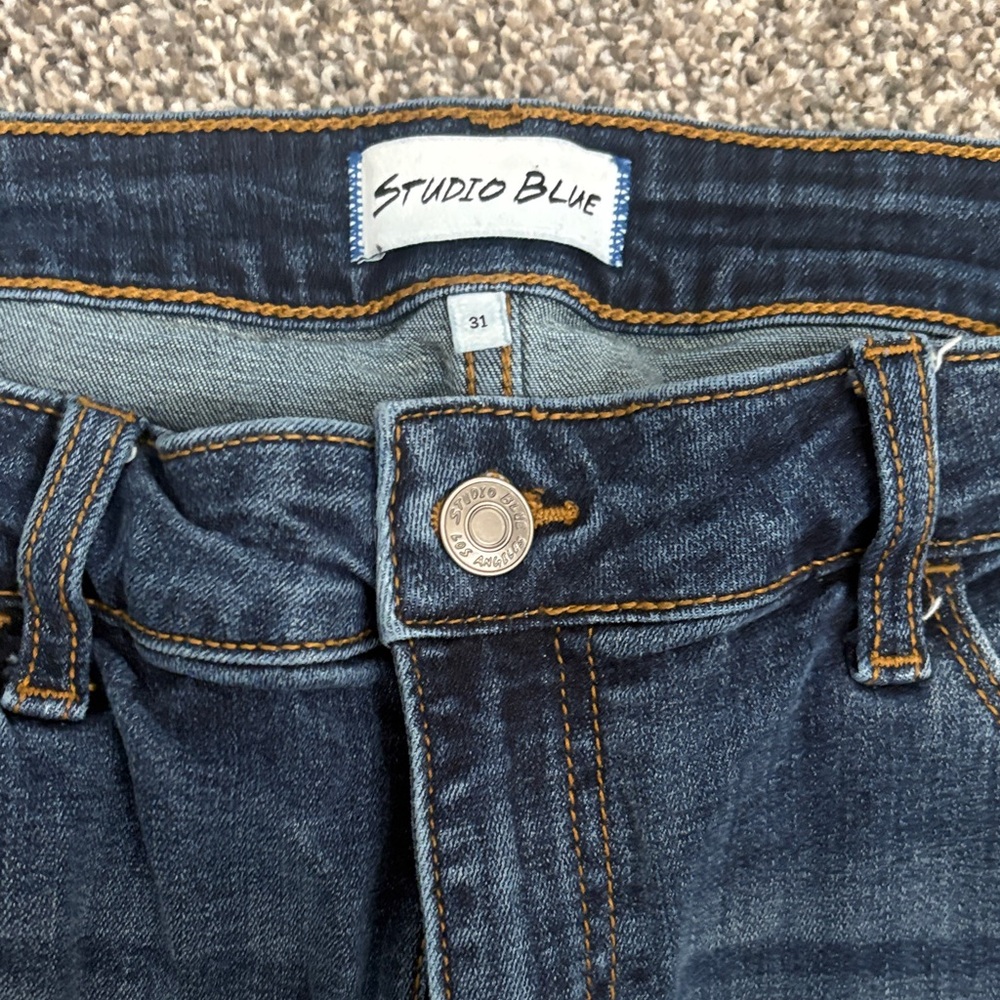 Classic Blue Skinny Jeans - Picture 2 of 3
